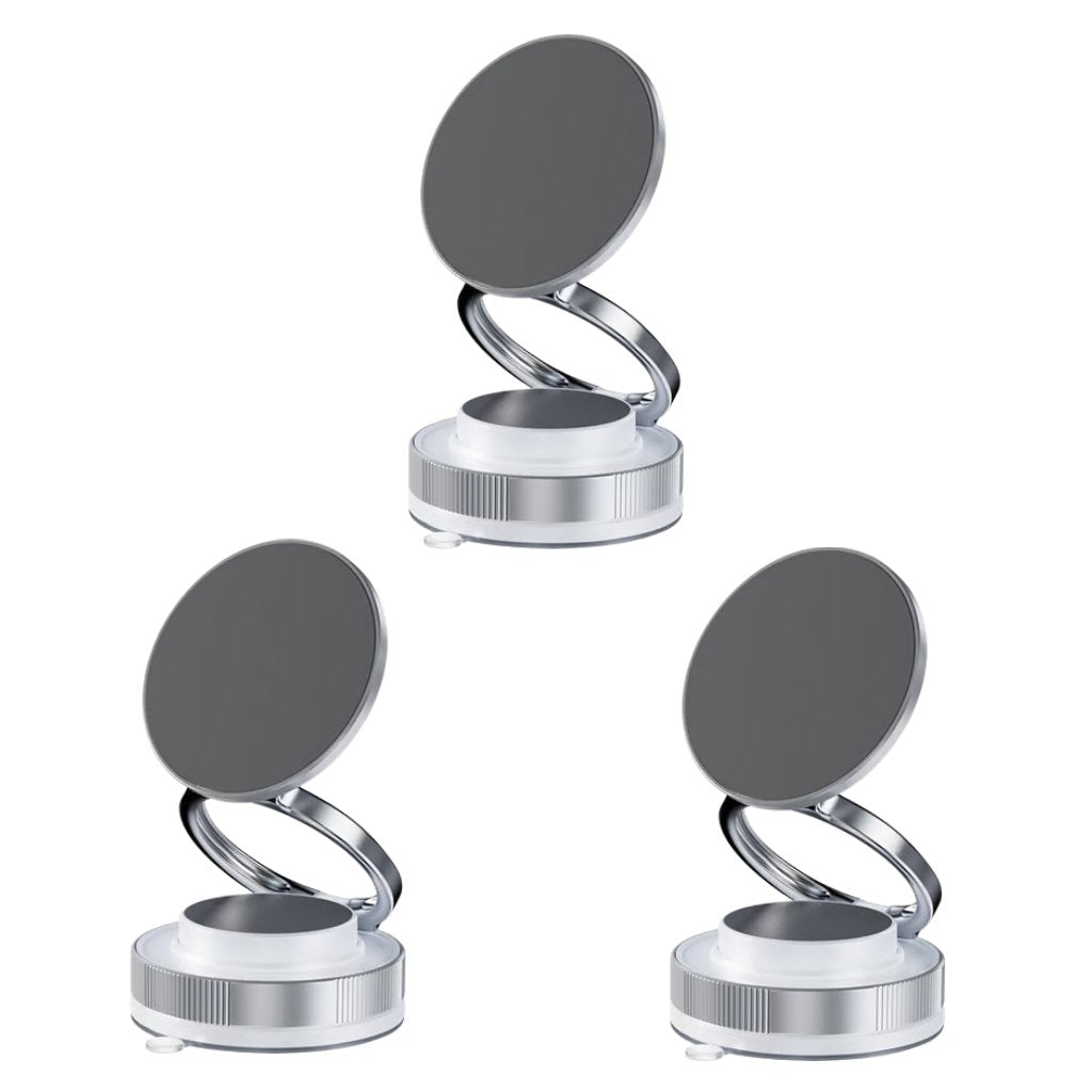 🔥 Limited Time Deal🚗📱 360° Adjustable Magnetic Phone Holder | Vacuum Suction, No Shake, Full Rotation