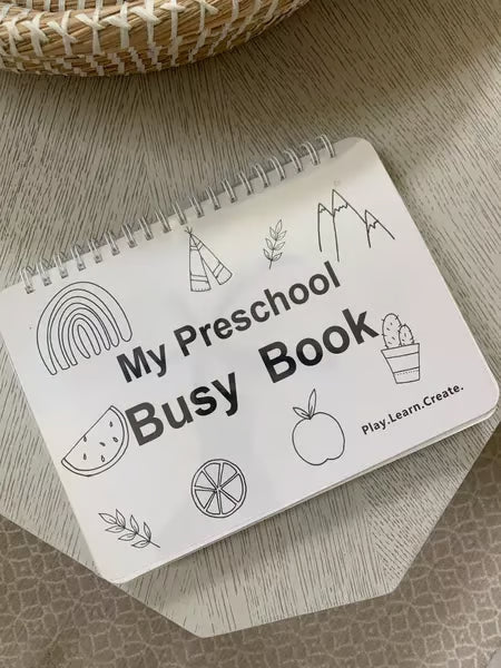 🎁 Preschool Busy Book for Kids📚 | Screen-Free Learning Fun for Toddlers & Preschoolers