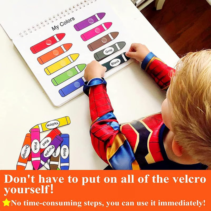 🎁 Preschool Busy Book for Kids📚 | Screen-Free Learning Fun for Toddlers & Preschoolers