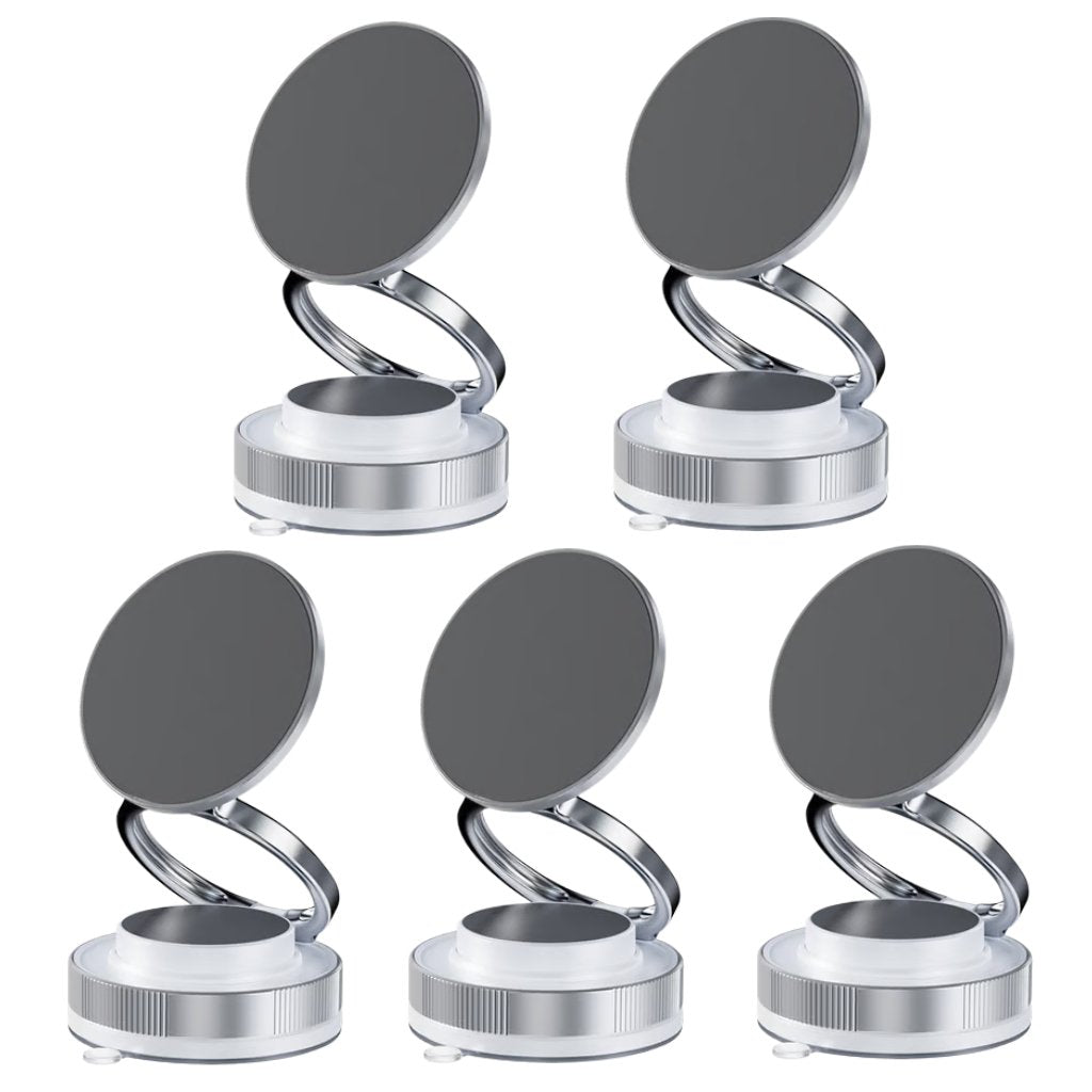 🔥 Limited Time Deal🚗📱 360° Adjustable Magnetic Phone Holder | Vacuum Suction, No Shake, Full Rotation