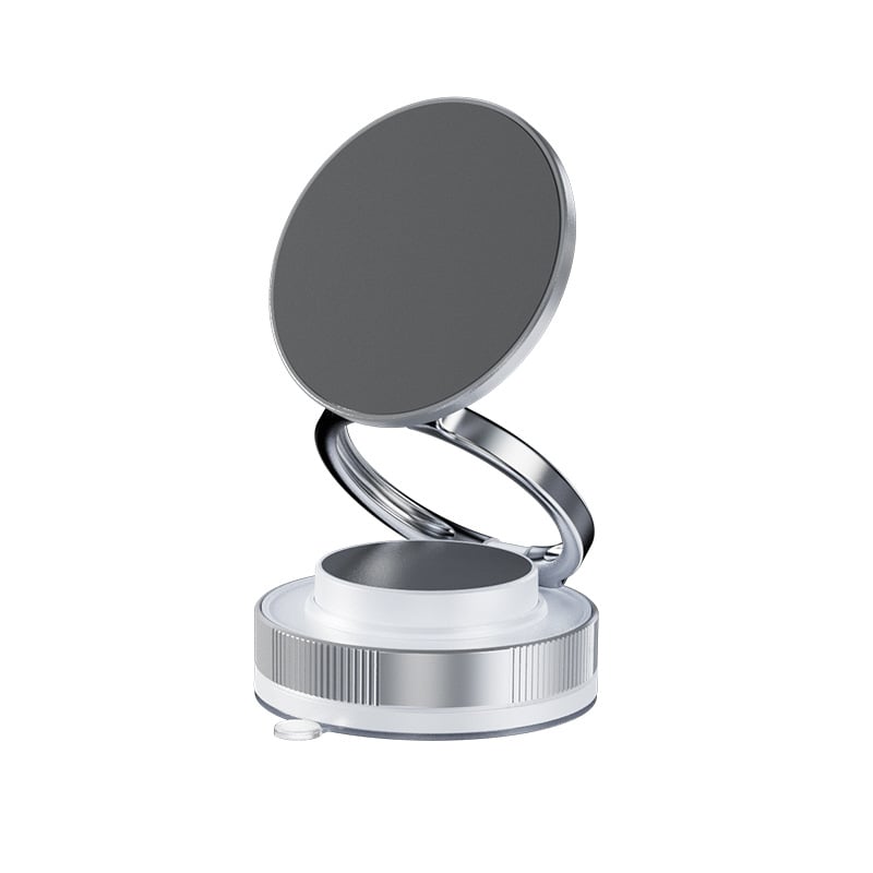 🔥 Limited Time Deal🚗📱 360° Adjustable Magnetic Phone Holder | Vacuum Suction, No Shake, Full Rotation